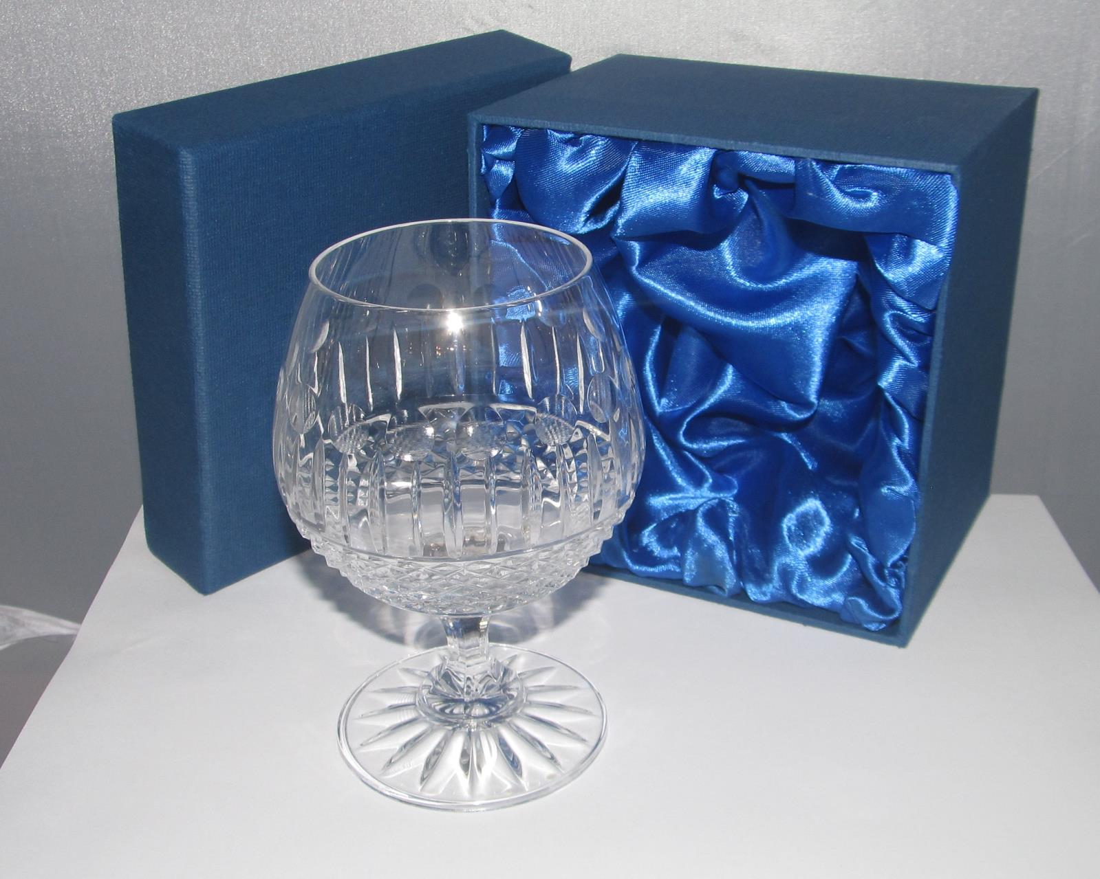 crystal brandy glass
